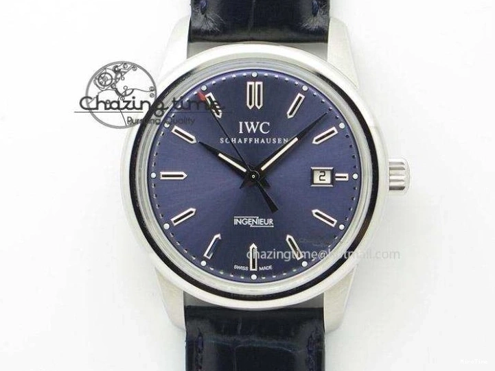 MIROTIME 0412 EasyCare Pilot Chrono IW388001 Real Ceramic ZF 1:1 Best Edition On Black Nylon Strap A 7279